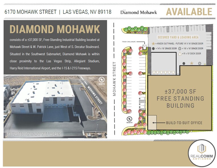 6170 Mohawk St, Las Vegas, NV à louer - Photo du bâtiment - Image 2 de 5