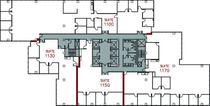 3131 Camino del Rio N, San Diego, CA à louer Plan d’étage- Image 1 de 1