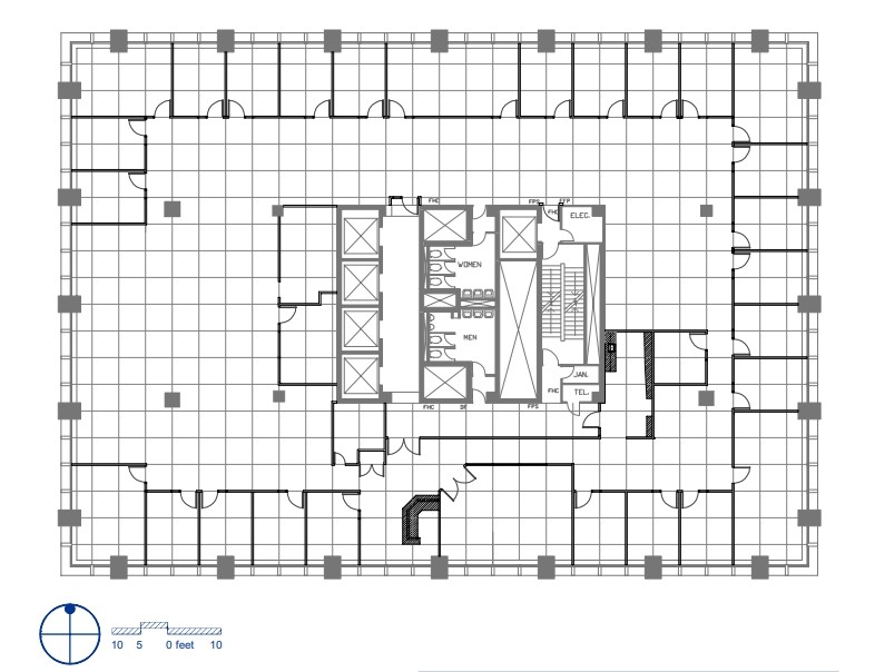 540 5th Ave SW, Calgary, AB for lease Floor Plan- Image 1 of 1