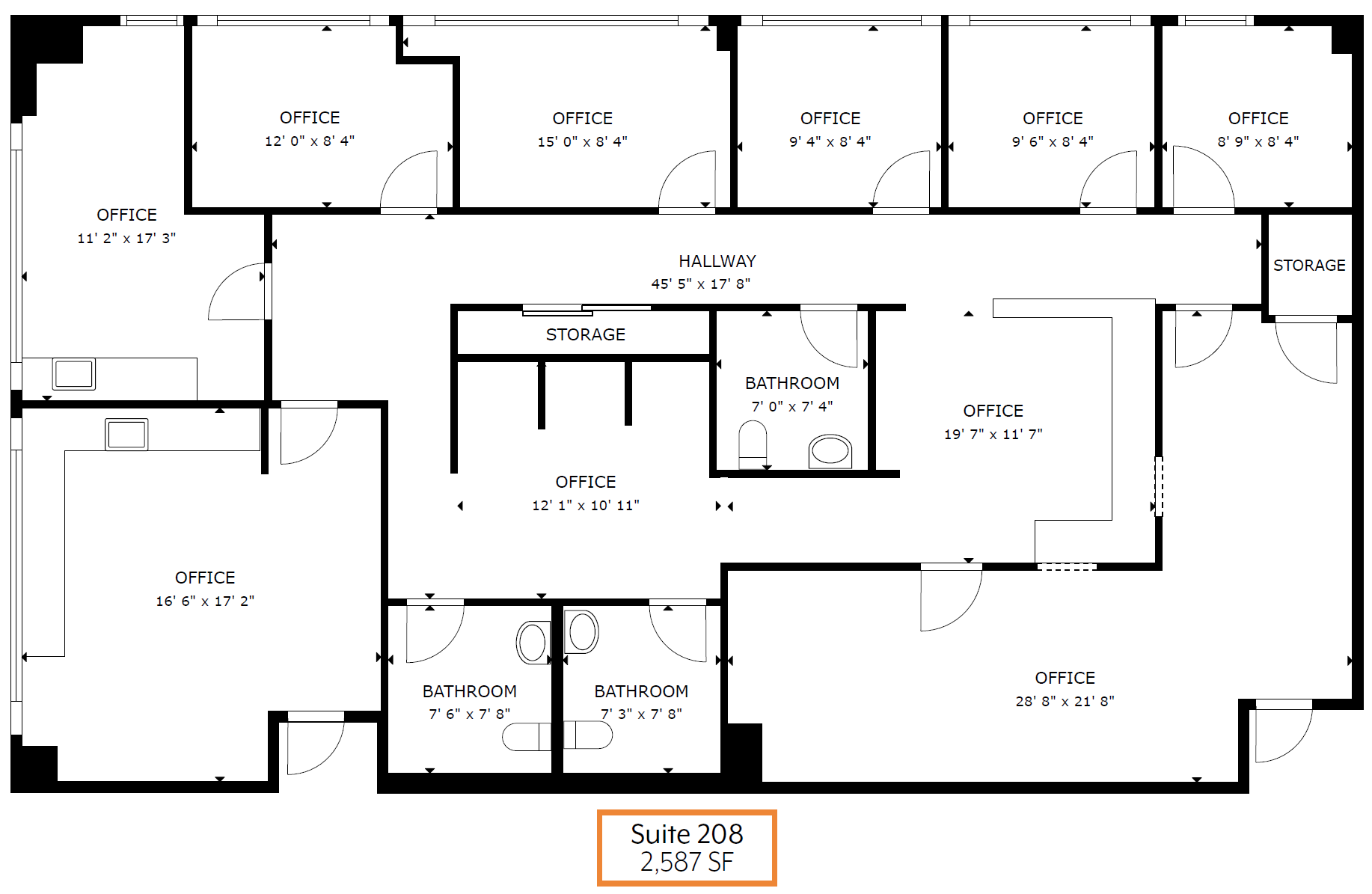 3440 DePaul Ln, Bridgeton, MO à louer Plan d’étage- Image 1 de 1