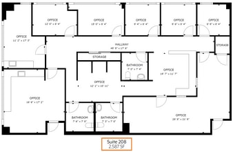 3440 DePaul Ln, Bridgeton, MO à louer Plan d’étage- Image 1 de 1