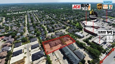 1674 Keller Pky, Keller, TX - AERIAL map view - Image1