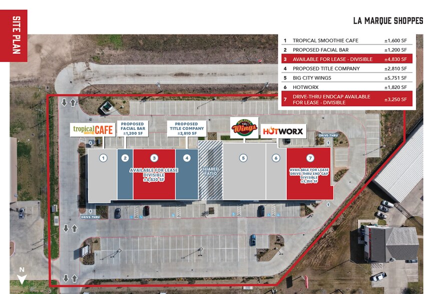 SEQ of I-45 & FM 1764, La Marque, TX à louer - Photo du bâtiment - Image 3 de 5