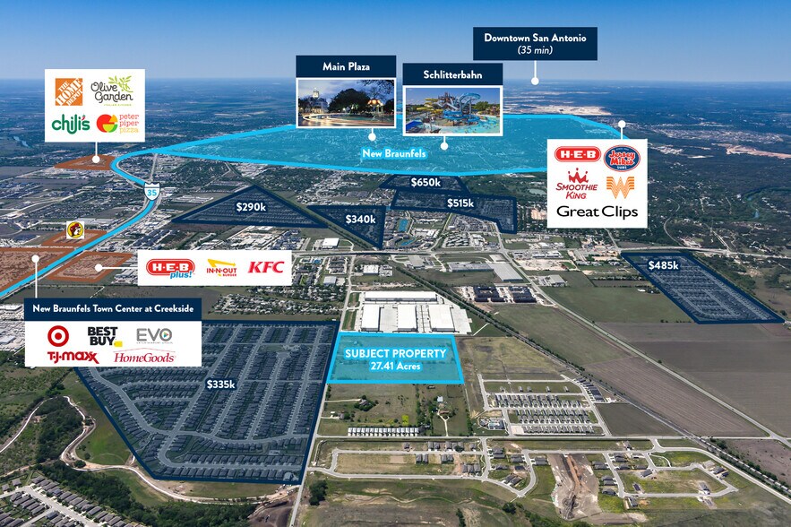 2753 Goodwin Ln, New Braunfels, TX à vendre - Photo du bâtiment - Image 2 de 4