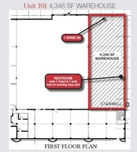 575 Corporate Dr, Mahwah, NJ for lease Floor Plan- Image 1 of 2