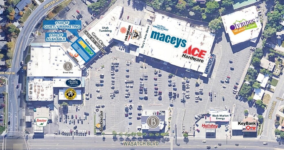 3905-3923 Wasatch Blvd, Salt Lake City, UT for lease - Building Photo - Image 1 of 6