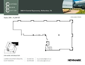 2201 N Central Expy, Richardson, TX à vendre Plan d’étage- Image 1 de 1