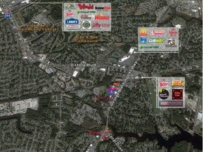 1161 N George Washington Hwy N, Chesapeake, VA - AERIAL  map view - Image1