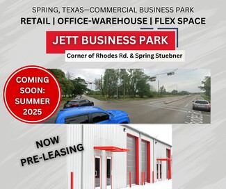 Plus de détails pour 21935 Rhodes Rd, Spring, TX - Vente au détail, Flex à louer