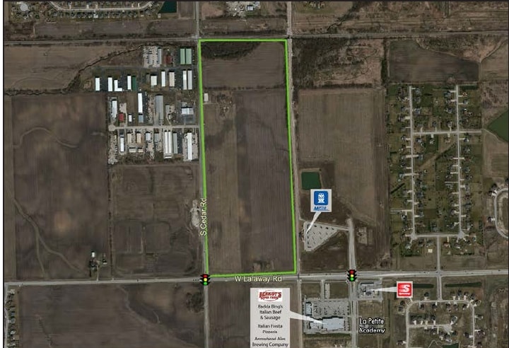 NEC Cedar and Laraway Rd, New Lenox, IL à vendre - Aérien - Image 2 de 2