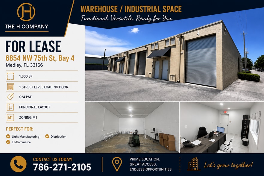 6854 NW 75th St, Medley, FL for lease - Building Photo - Image 2 of 6