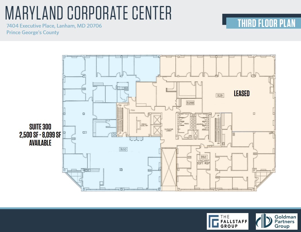 7375 Executive Pl, Lanham, MD for lease Floor Plan- Image 1 of 1