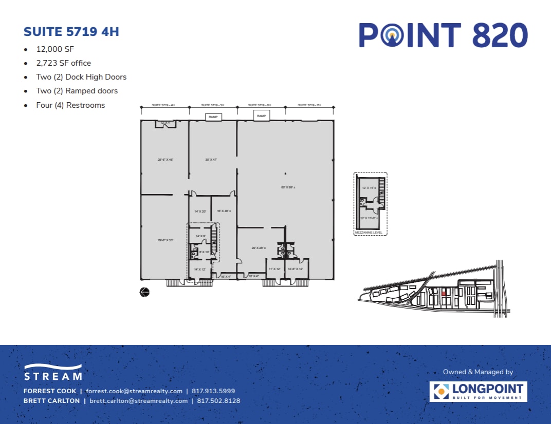 5721 E Rosedale St, Fort Worth, TX for lease Floor Plan- Image 1 of 1