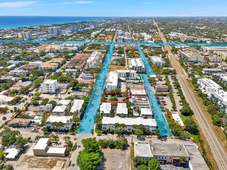 235-245 NE 4th Ave, Delray Beach, FL à vendre - Aérien - Image 3 de 17