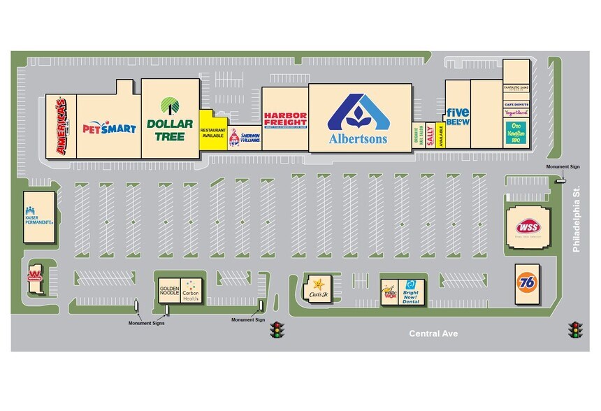 11901-12059 Central Ave, Chino, CA à louer - Photo du bâtiment - Image 2 de 12