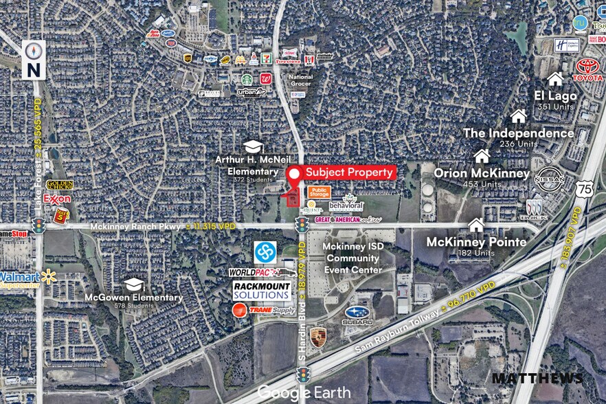 SWC Hardin & Aspen Dr blvd, McKinney, TX à vendre - Photo du bâtiment - Image 2 de 3