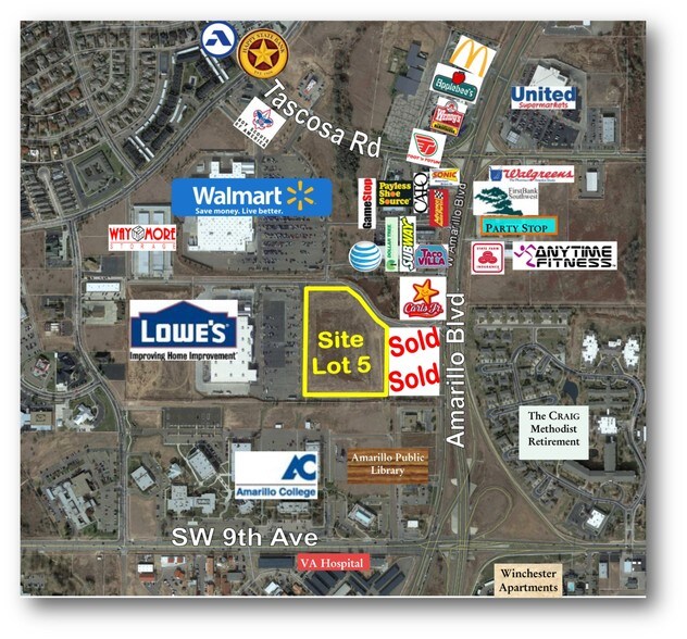 6101 Lowes Ln, Amarillo, TX à vendre - Photo principale - Image 1 de 2