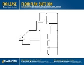 5457 Twin Knolls Rd, Columbia, MD for lease Floor Plan- Image 1 of 1