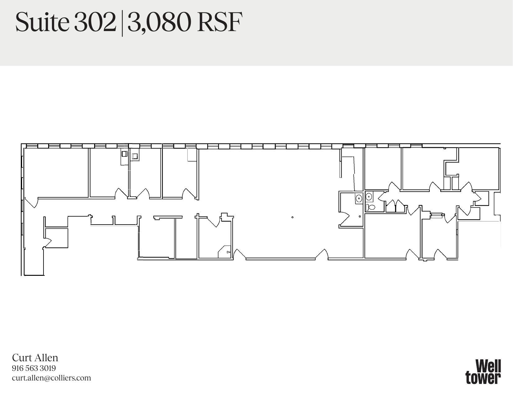 6620 Coyle Ave, Carmichael, CA for lease Floor Plan- Image 1 of 1