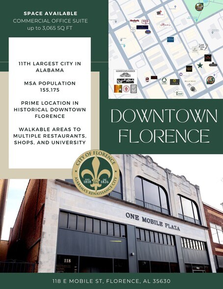 118 E Mobile St, Florence, AL à louer - Photo du bâtiment - Image 2 de 12