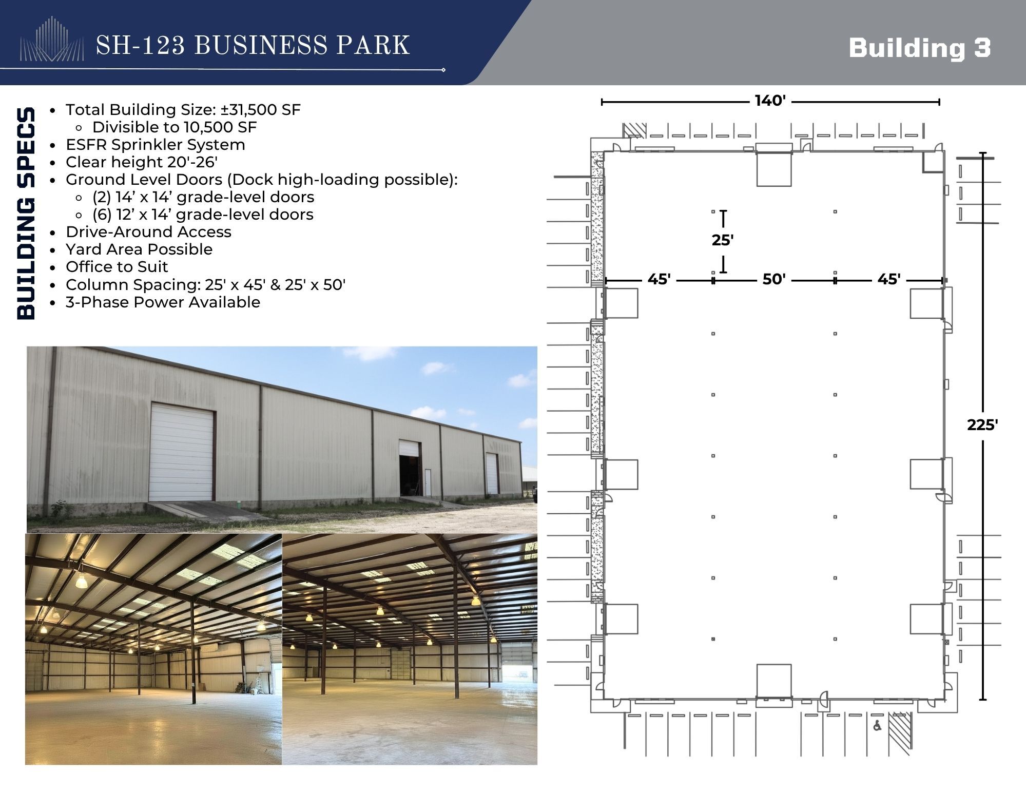 16115 SH-123, San Marcos, TX for lease Floor Plan- Image 1 of 4