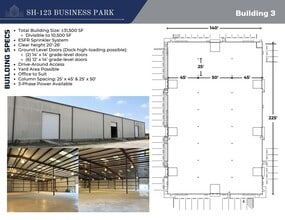 16115 SH-123, San Marcos, TX for lease Floor Plan- Image 1 of 4