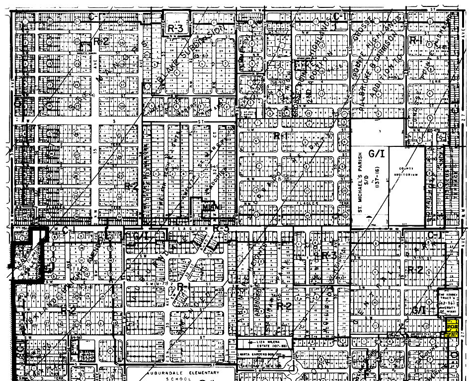 330 SW 27th Ave, Miami, FL à vendre Plan cadastral- Image 1 de 1