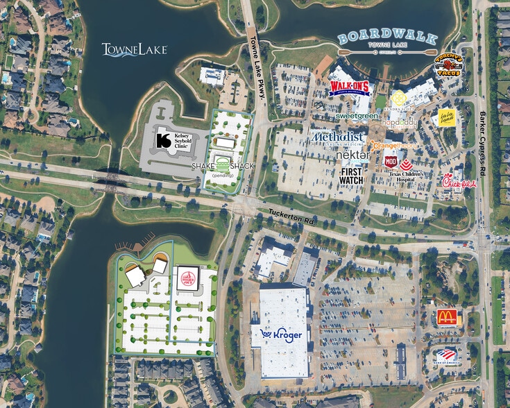 9715 Towne Lake Parkway, Cypress, TX for lease - Building Photo - Image 3 of 4