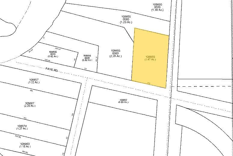 2467 Faye Rd, Jacksonville, FL à louer - Plan cadastral - Image 3 de 3