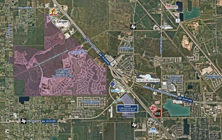 Monticello Dr, Texas City, TX à vendre - Aérien - Image 2 de 5