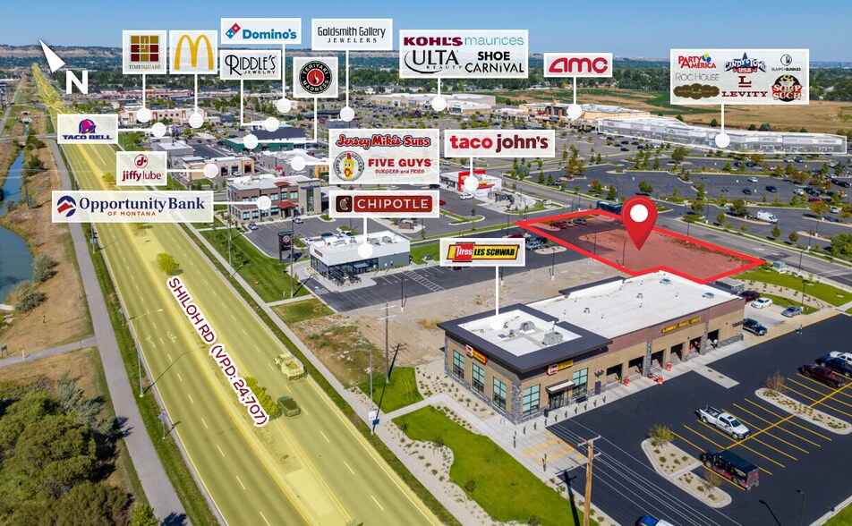 1312 Shiloh Crossing Blvd, Billings, MT à vendre - Photo du bâtiment - Image 2 de 7
