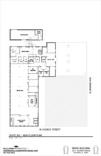 15 W Church St, Orlando, FL à louer Plan de site- Image 1 de 12