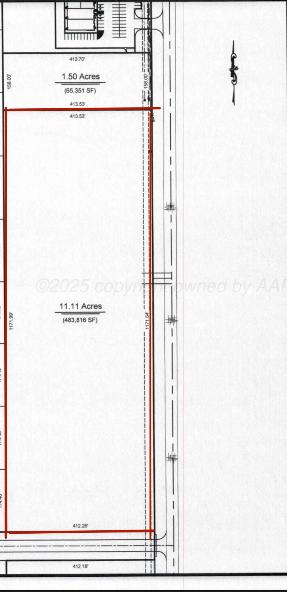 11040 FM 2590, Amarillo, TX for sale Plat Map- Image 1 of 2