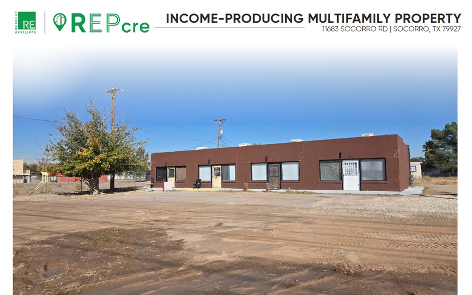11683 Socorro Rd, Socorro, TX à vendre - Photo du bâtiment - Image 1 de 9