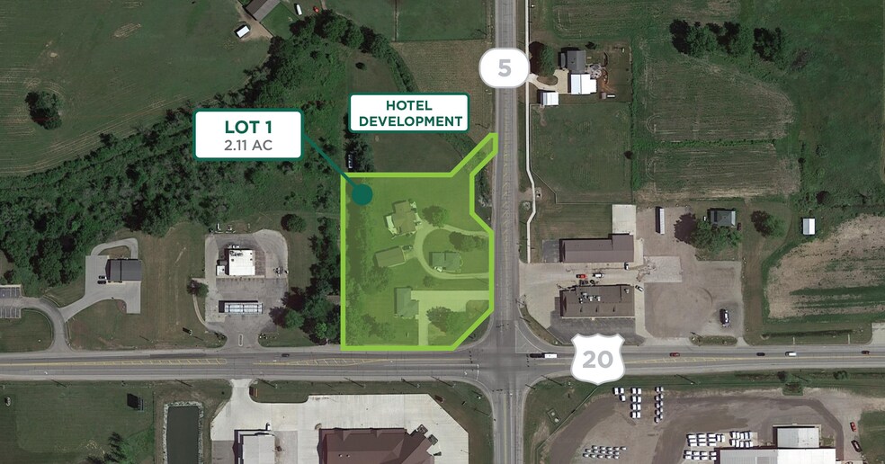 8035 W US Highway 20, Shipshewana, IN à vendre - Photo du bâtiment - Image 1 de 2