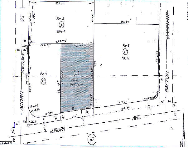 7265 Jurupa Ave, Riverside, CA à louer - Plan cadastral - Image 3 de 4