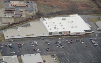 805 Battle St E, Talladega, AL - AERIAL  map view