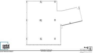 2100 Travis St, Houston, TX for lease Floor Plan- Image 2 of 10