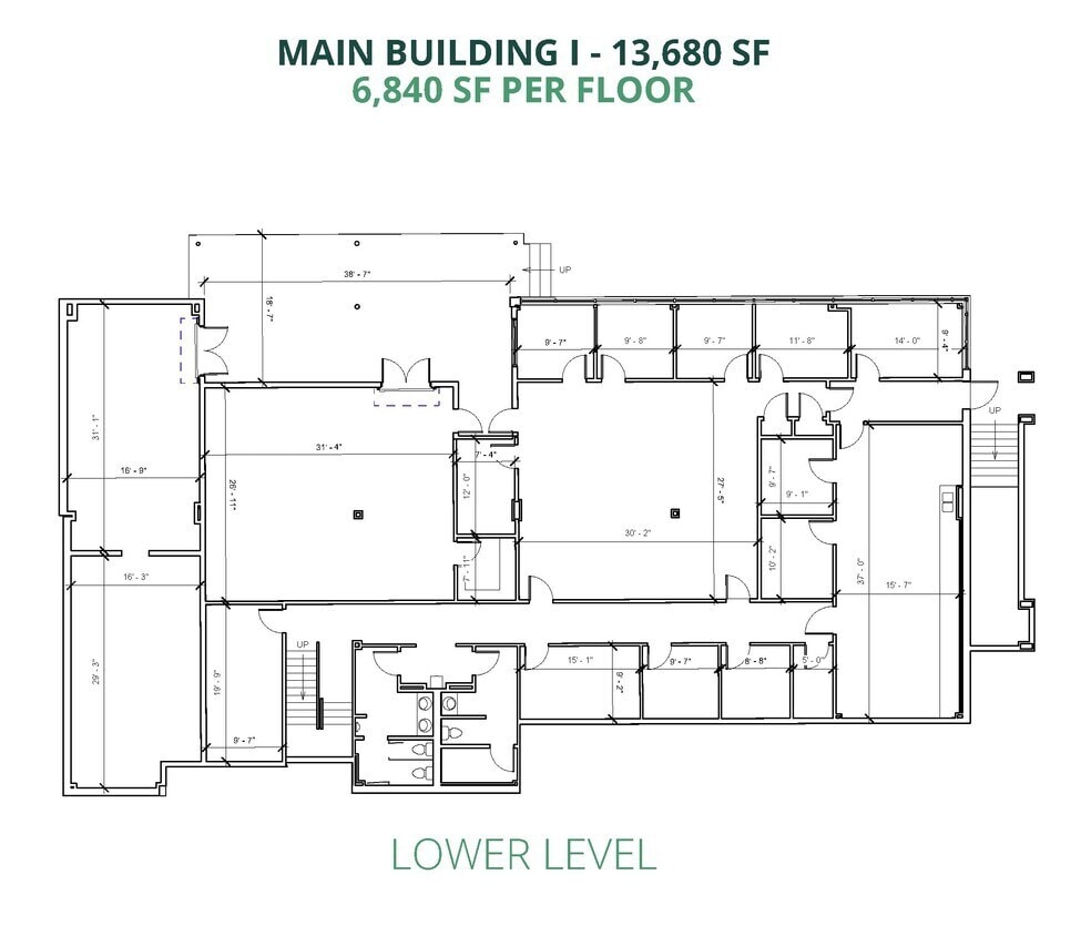 11420 Johns Creek Pky, Duluth, GA for lease Floor Plan- Image 1 of 2
