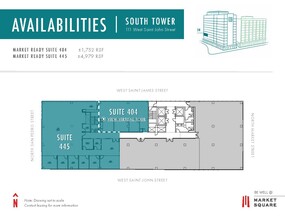 111 W Saint John St, San Jose, CA à louer Plan d’étage- Image 1 de 1