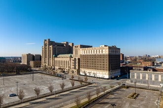 434 Temple St, Detroit, MI - Aérien Vue de la carte