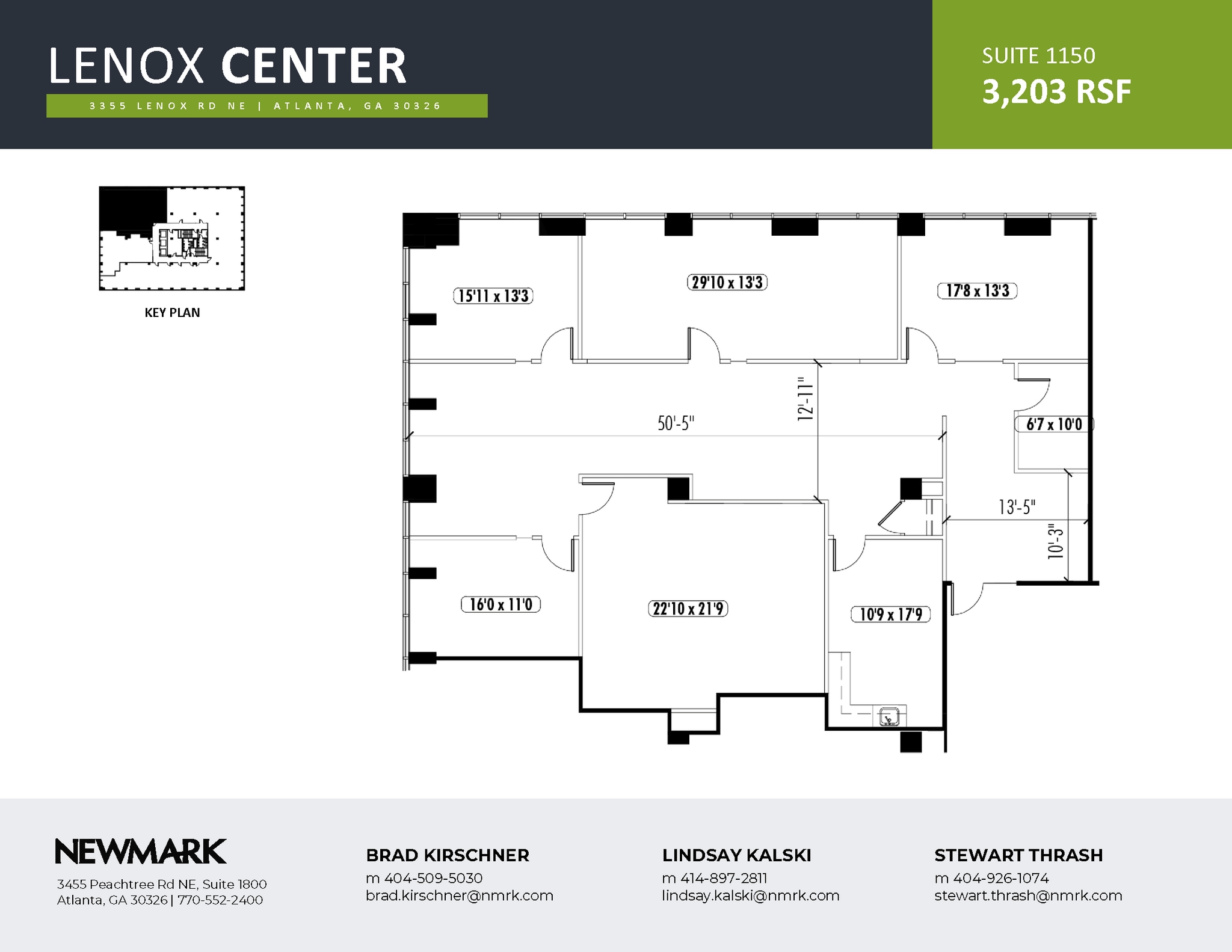 3355 Lenox Rd NE, Atlanta, GA for lease Floor Plan- Image 1 of 1