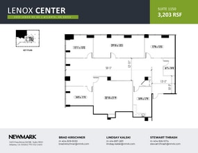 3355 Lenox Rd NE, Atlanta, GA for lease Floor Plan- Image 1 of 1
