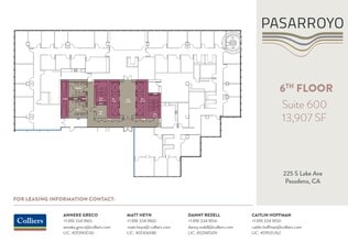 225 S Lake Ave, Pasadena, CA for lease Floor Plan- Image 1 of 1