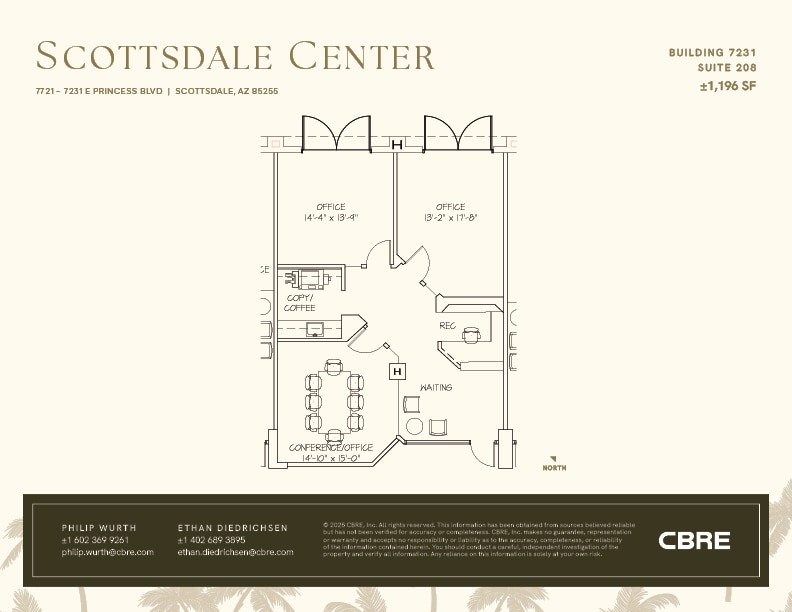 7231 E Princess Blvd, Scottsdale, AZ à louer Plan d’étage- Image 1 de 1