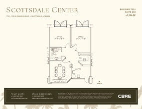 7231 E Princess Blvd, Scottsdale, AZ à louer Plan d’étage- Image 1 de 1