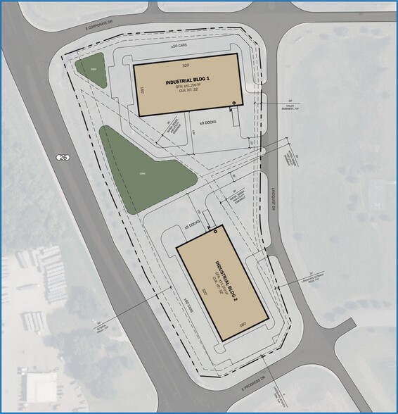 2120 S Galena Ave, Dixon, IL à louer - Plan de site - Image 2 de 2