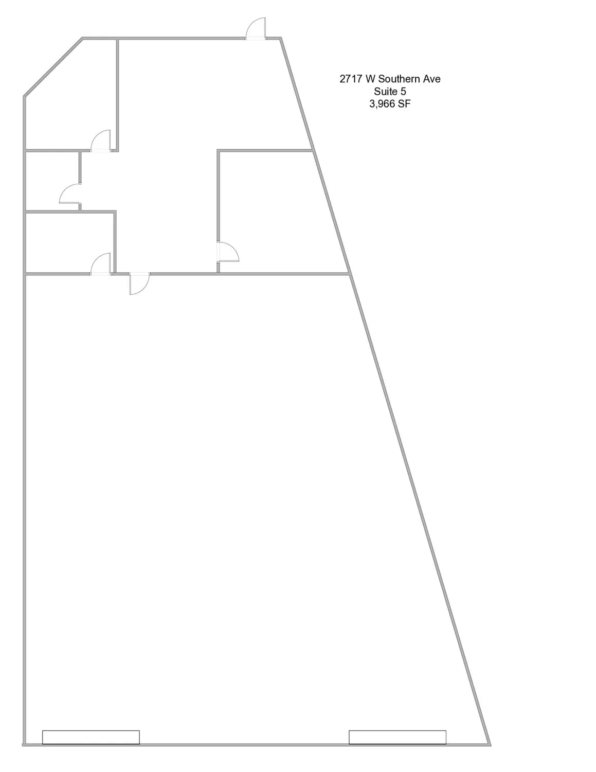 2727 W Southern Ave, Tempe, AZ à louer Plan d’étage- Image 1 de 1