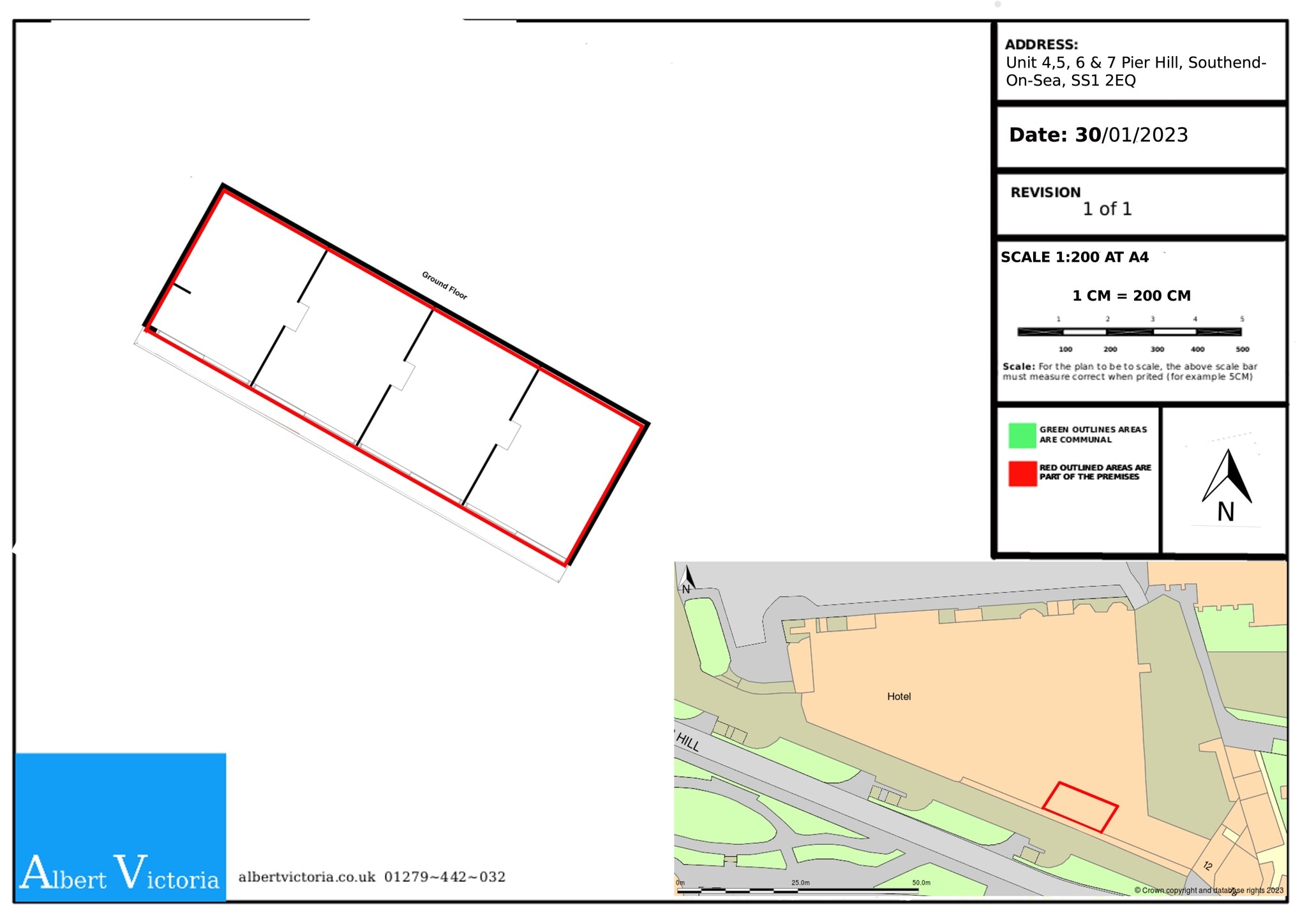 Pier Hl, Southend-On-Sea for lease Site Plan- Image 1 of 1