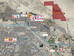 0 Dillon Rd, Desert Hot Springs, CA - aerial  map view